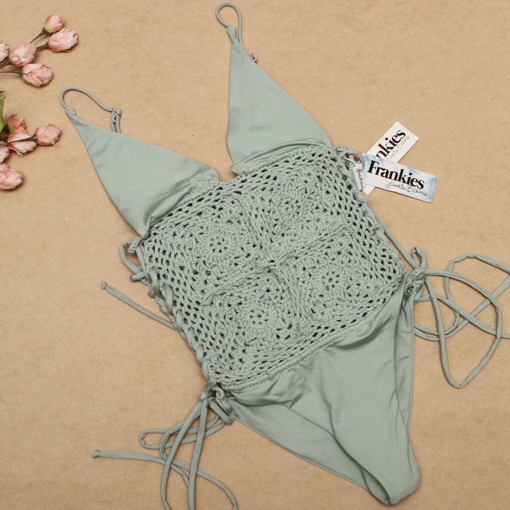 NWT Frankie's Bikinis Lilah One Piece
